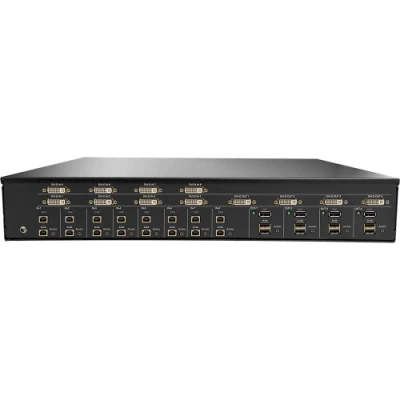 Матричный коммутатор KVM 1u для монтажа в стойку 2X8