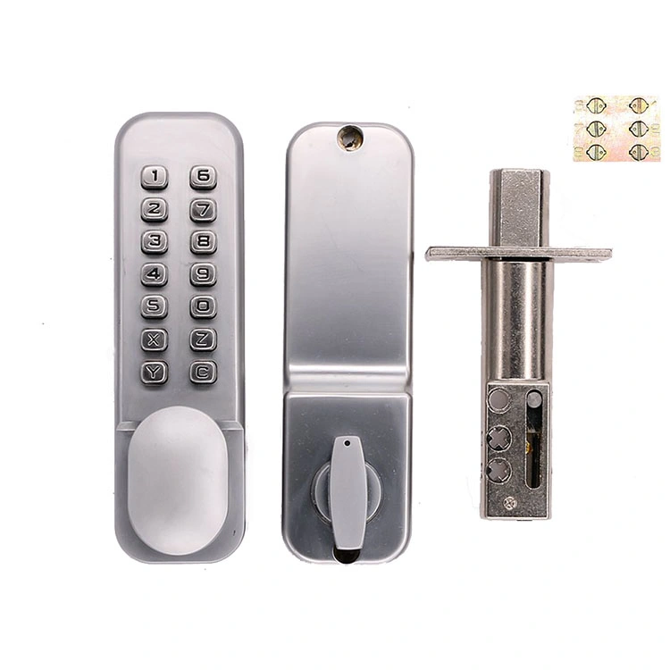 Push Button Digital Keypad Mechanical Combination Password Keyless Door Lock Handle