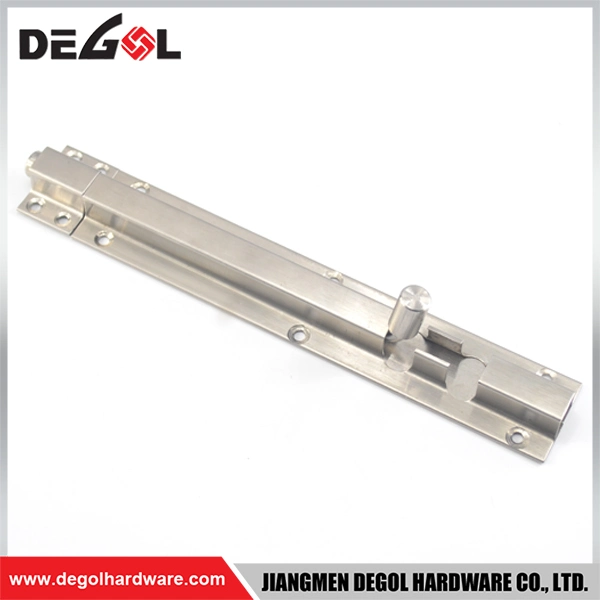 Stainless Steel House Lockable Flush Vertical Door Bolt Lock