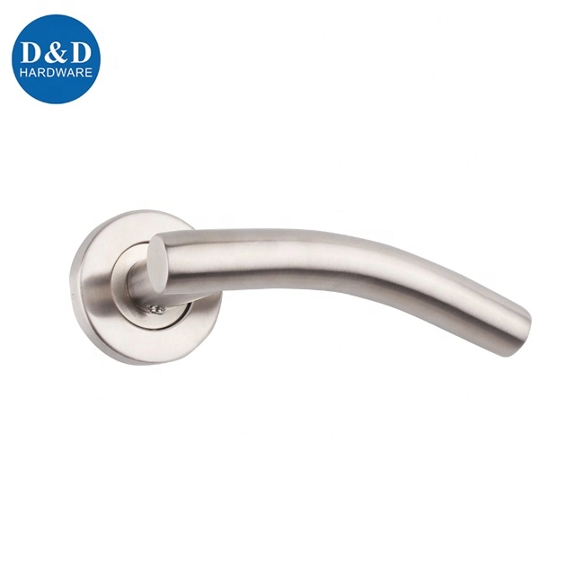 En1906 Stainless Steel Commercial Hardware Hollow Tube Type Door Lever Lock