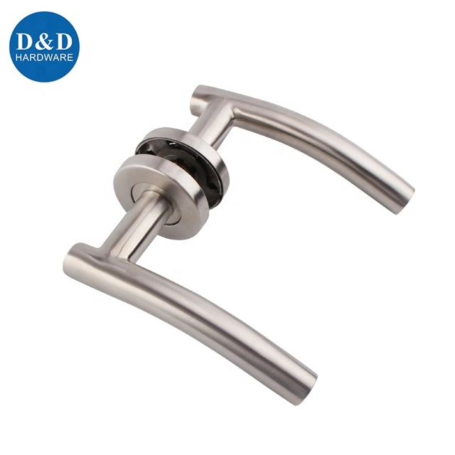 En1906 Stainless Steel Commercial Hardware Hollow Tube Type Door Lever Lock