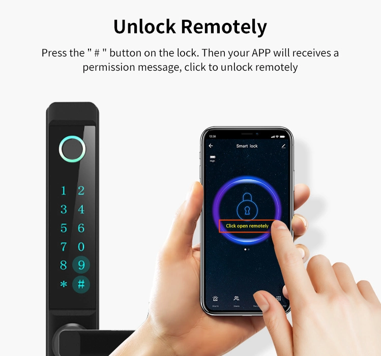 Commercial Electronic Smart Lock for Sliding Doors