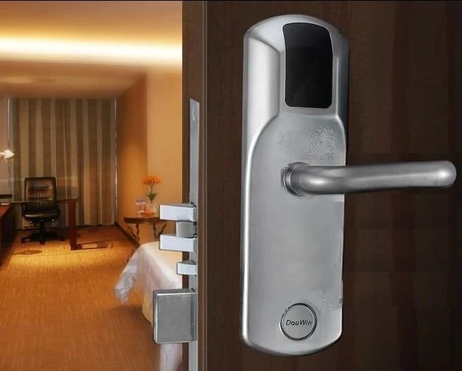 Card Key Proximity Door Lock for Wooden Doors