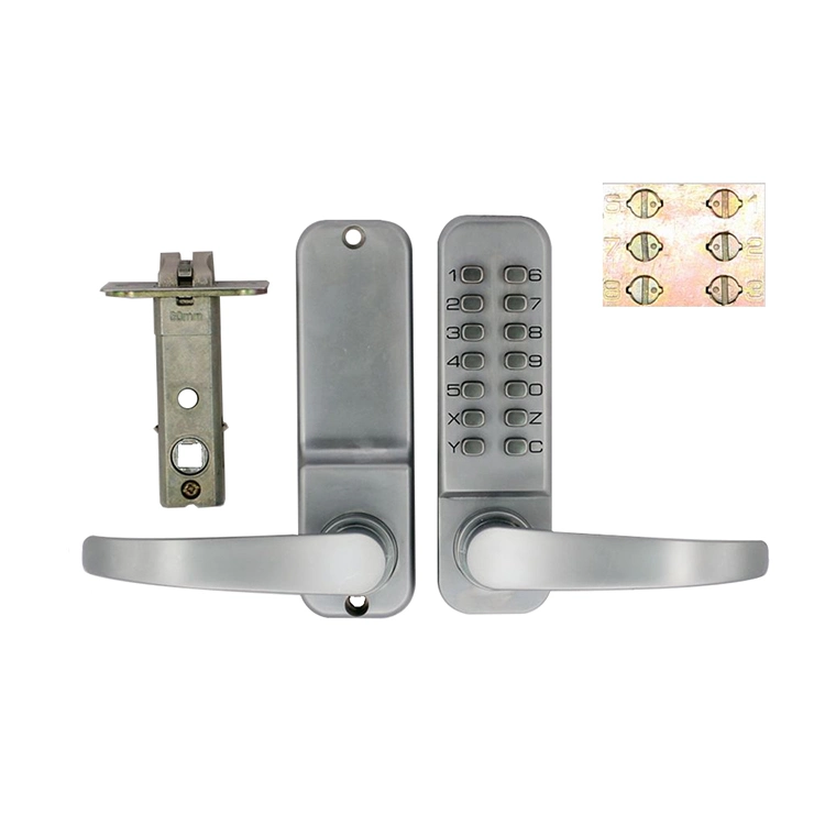 Keyless Digital Combination Push Button Security Door Mechanical Keypad Code Door Lock