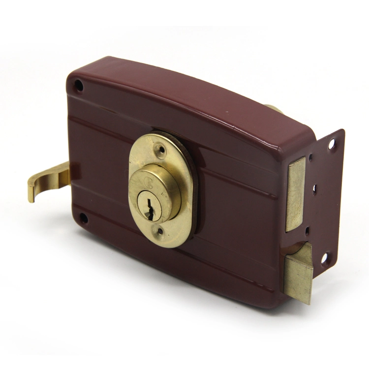 Mexico Market Mechanical Rim Lock for Swing Door