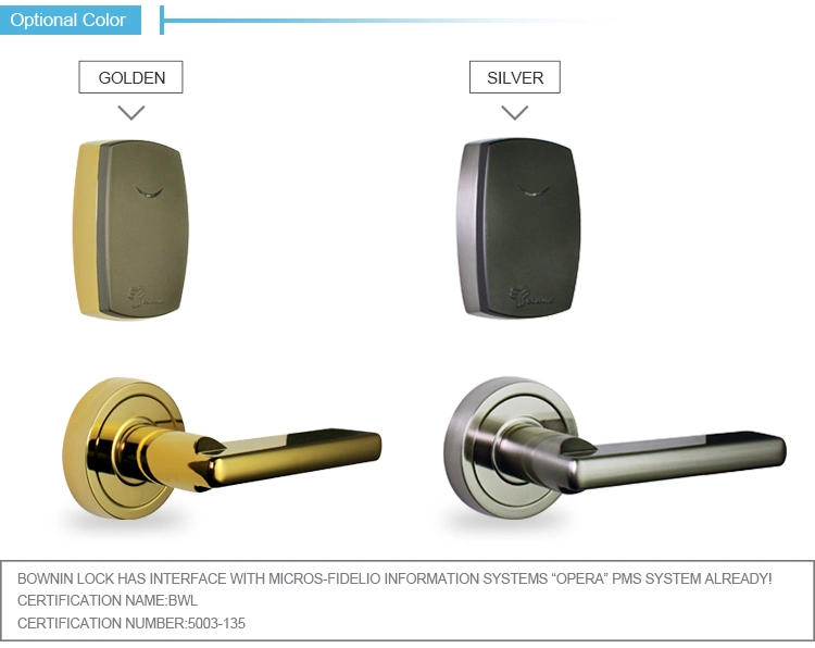 Smart RF Card Electronic Keyless Mortise Hotel Door Lock