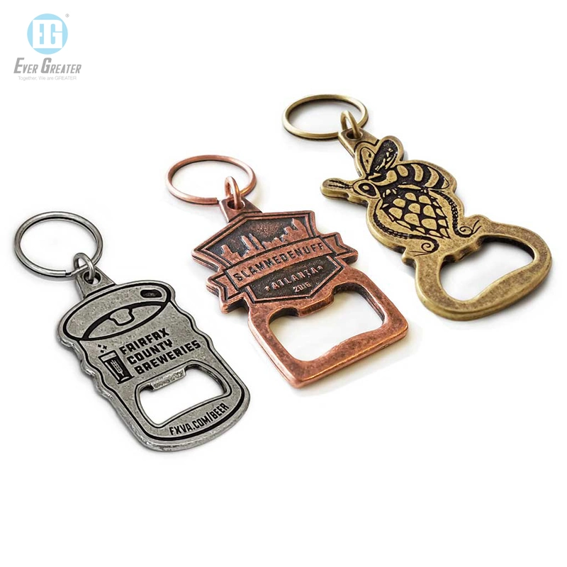 Fashion Keychain Design Bottle Opener Keychain