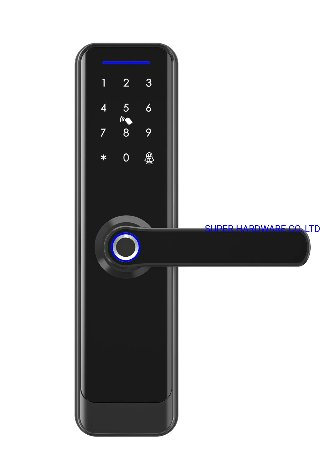 Mart Bedroom WiFi Electronic Intelligent Tuya Digital Fingerprint Smart Door Lock