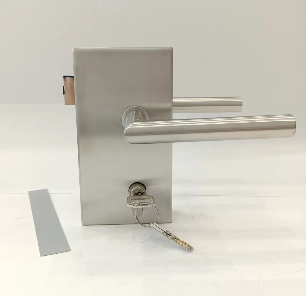 Building Hardware Glass Door Lock for Office Room Glass Lock