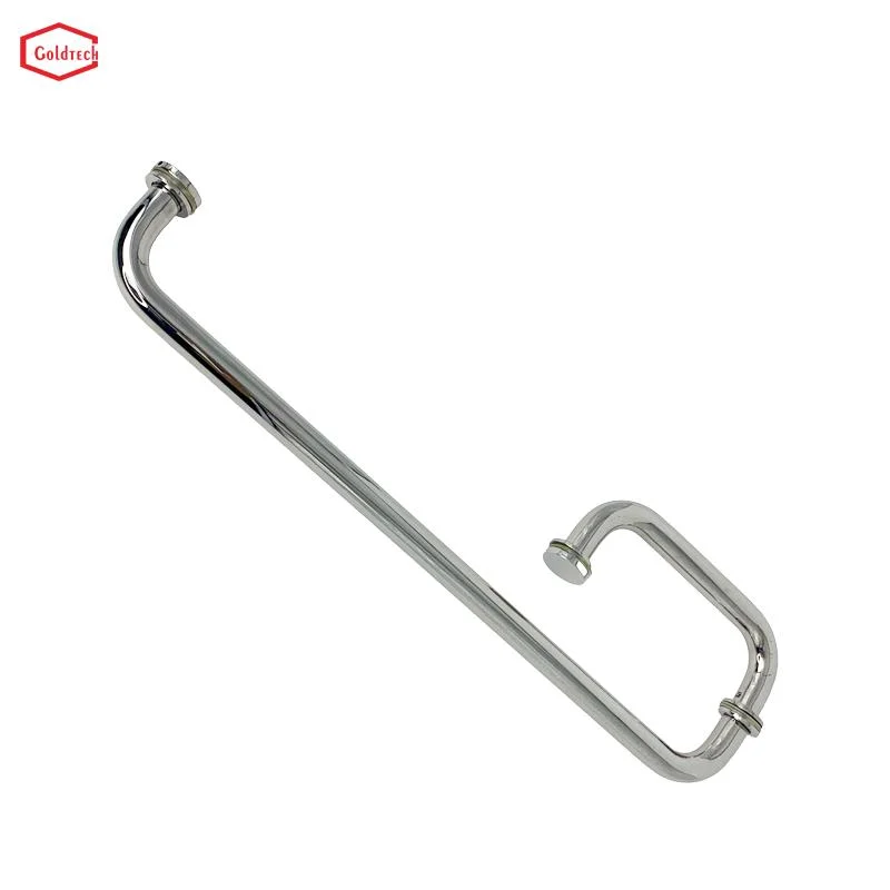 Stainless Steel Glass Pull Handle Combination Towel Bar Shower Room Accessories