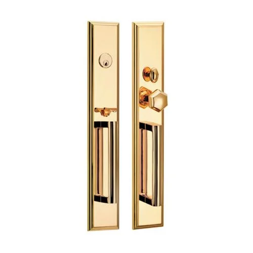 Gold Door Lock Brass Door Handle Home Bedroom Interior Door Handle Lock