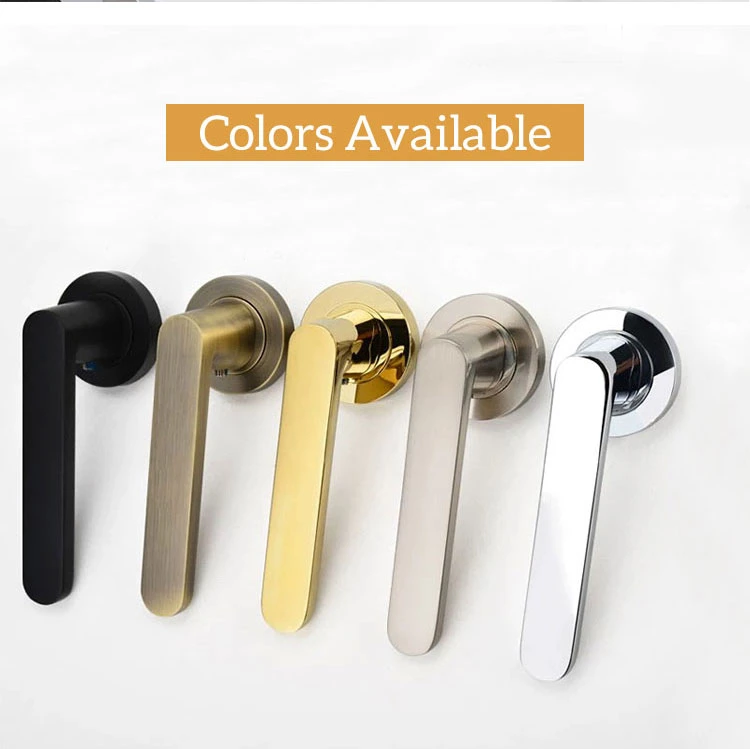 Simple Minimalist Bedroom Privacy Interior Door Locks Handles