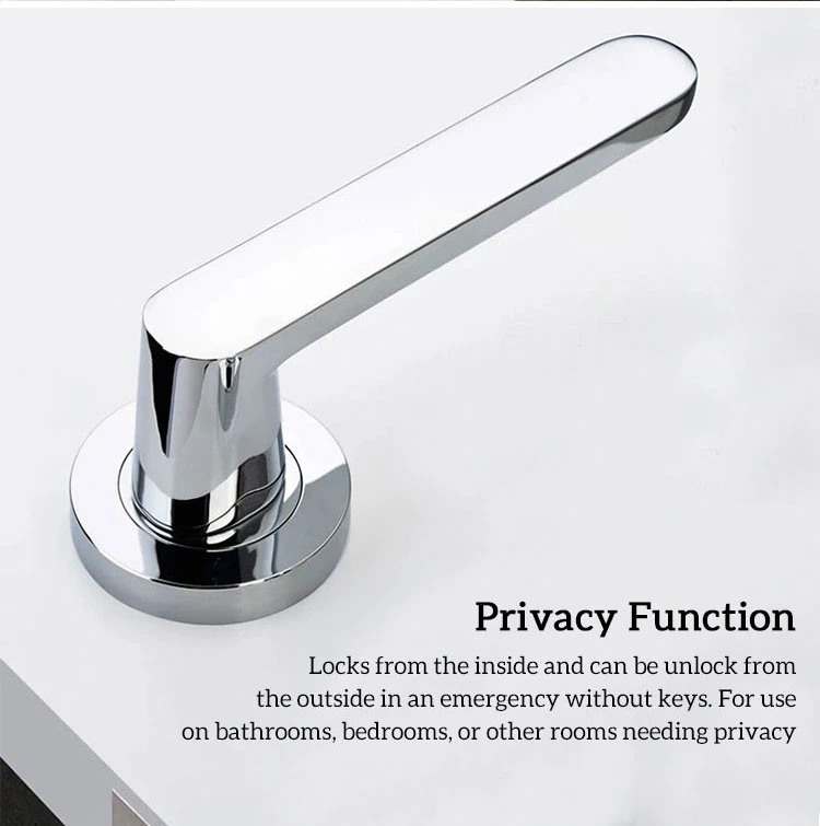 Simple Minimalist Bedroom Privacy Interior Door Locks Handles