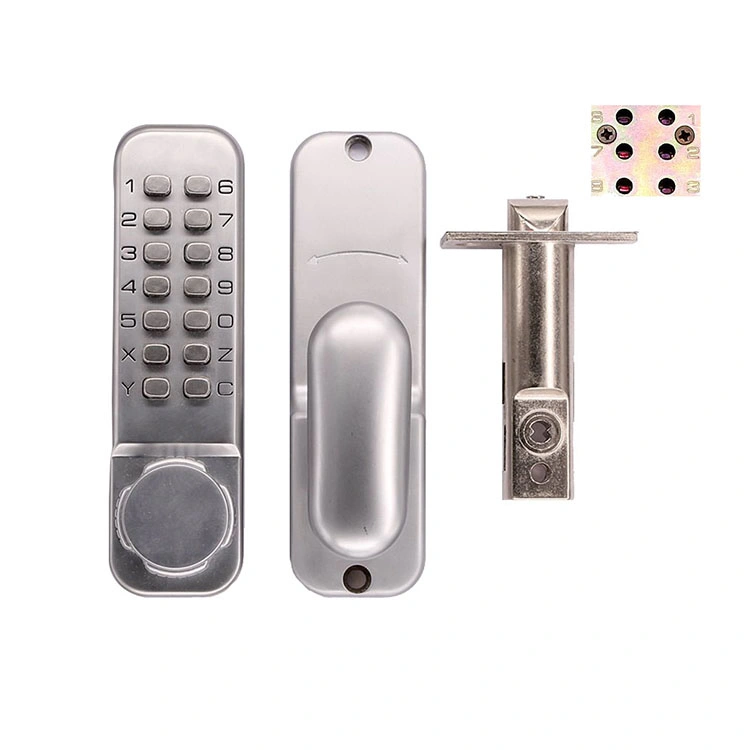 Keyless Digital Combination Push Button Security Door Mechanical Keypad Code Door Lock