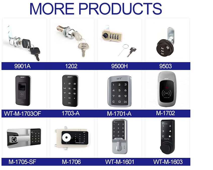 Electronic Cabinet Fingerprint Lock Touch Pad Locker Lock Wt-M-1706-Sf