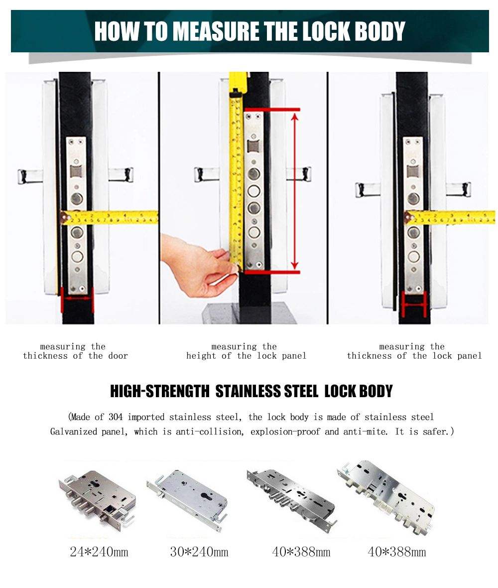 Office Apartment Interior or Wooden Door WiFi Fingerprint Smart Lock
