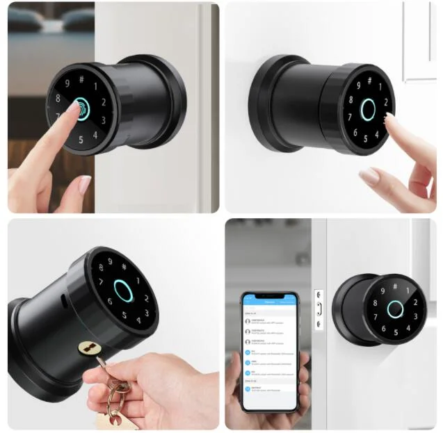 APP Security Home WiFi Smart Electronic Deadbolt Door Lock