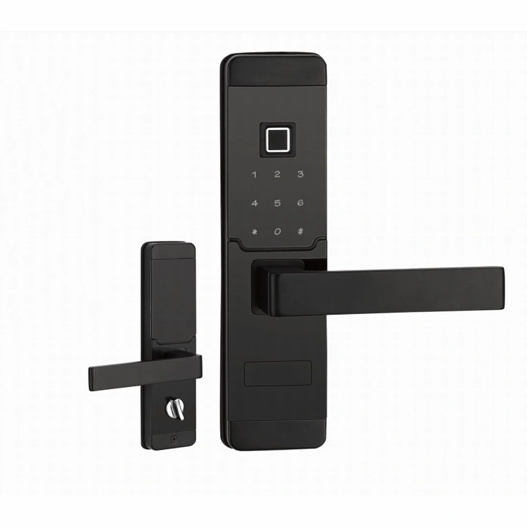 Safe Combination Magnetic Fingerprint Hardware Digital Door Smart Lock Handle