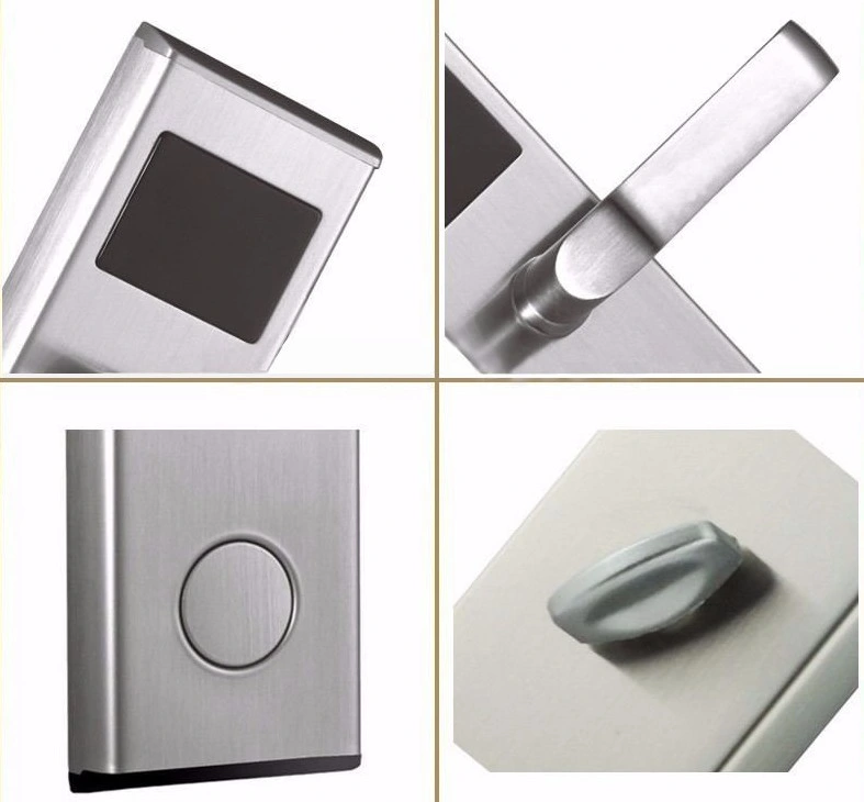 Price Low Smart Card Handle Digital Door Lock