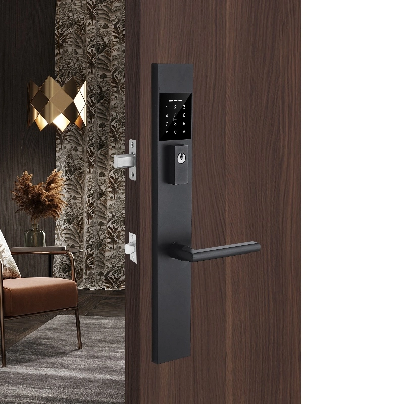 Keyless Entry Handleset, Smart Lock for Front Door, Touch Screen Keypad Lock Set