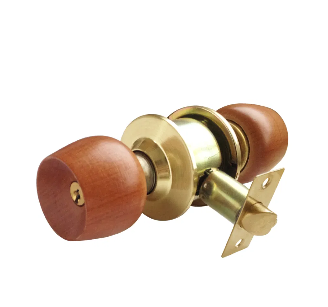 Cylindrical Tubular Fireproof Interior Door Knobs Lock Knob Door Lock