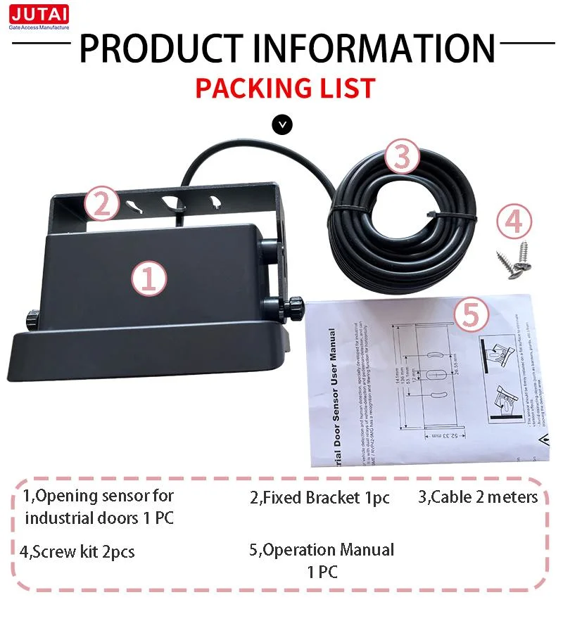 Jutai Motion Detector Digital Sensor PIR Sensor Temperature Industrial Reversing Factory