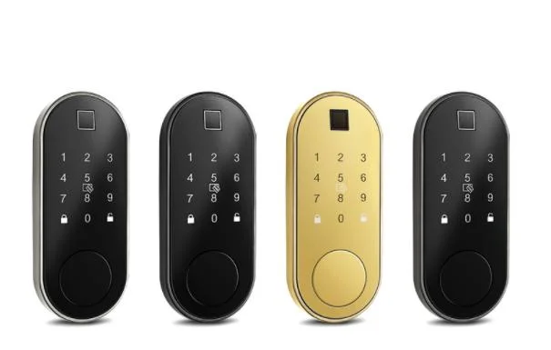 Card and Key Smart Home Security Digital Intelligent Password Electronic Fingerprint Door Lock