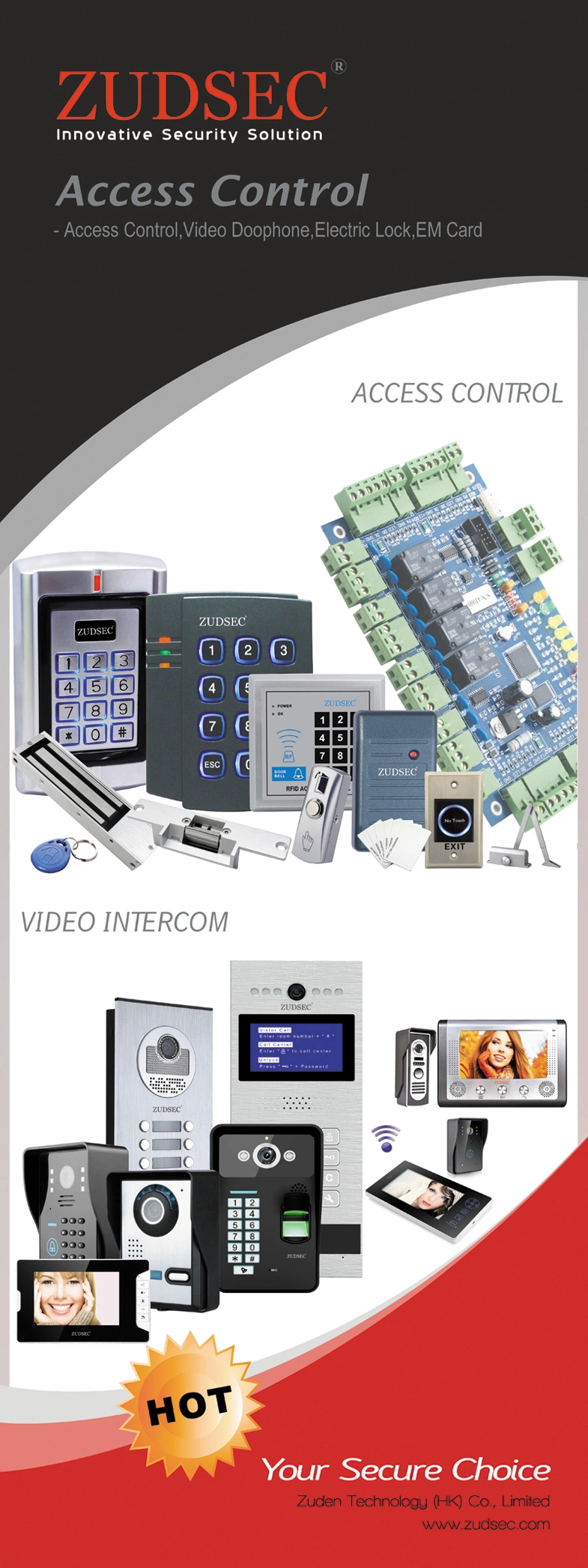 Standalone Metal Waterproof Electric RFID Door Access Controller