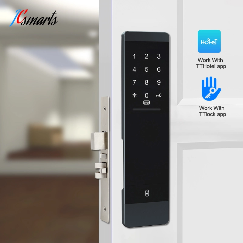 Electronic Ttlock Tthotel APP Smart Digital Automatic Door Lock with Touch Keypad