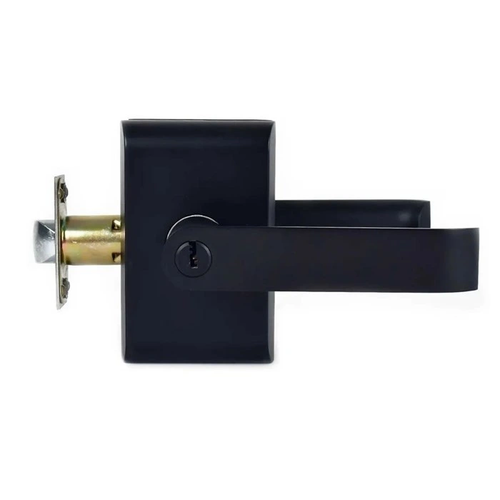 New Design Linea Elite Tubular Handle Door Black Lever Lock