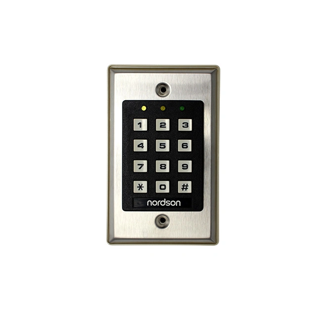 Stainless Steel Panel Single Relay Output Digital DC12V Access Control Gate with Keypad