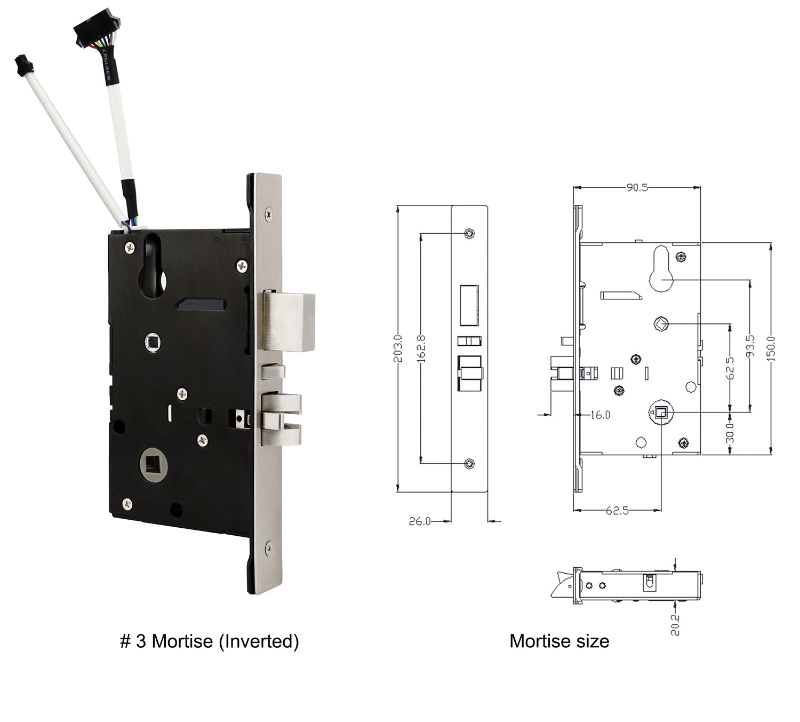 Wireless Ttlock APP Digital Hotel Key Card Electronic Lock