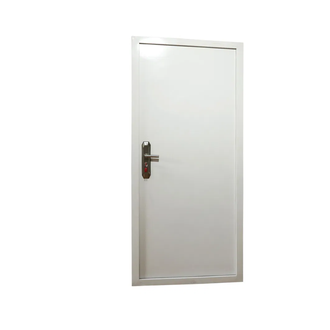 High Quality Cheap Prehung Modern Design Entry T Interior Steel Door Tubular Lock