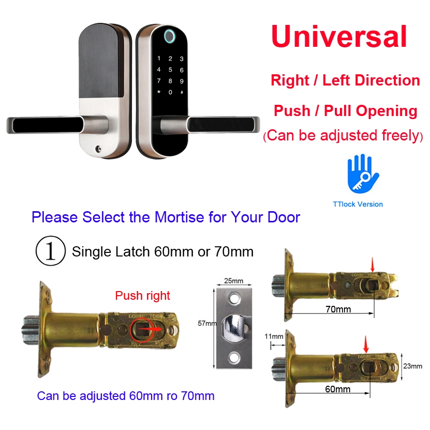 Best Electric Keyless Fingerprint Combination Home Door Locks OEM