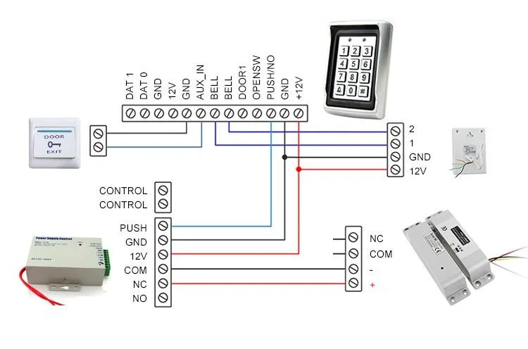 Hot Sell and Safely Fail Secure Lock with Keys Electric Dead Bolt Lock