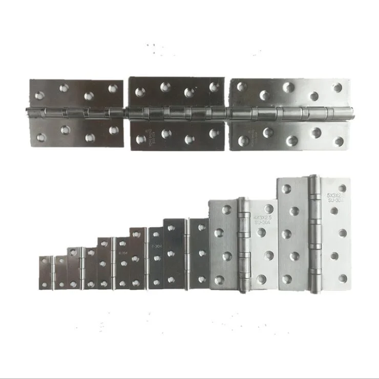 Hardware Butt Bearing Silent Stainless Steel Hinges Wooden Butterfly Door Hinge