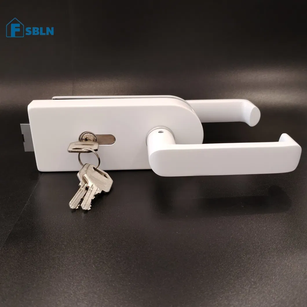 Glass Hardware Stainless Steel Glass Door Lock Keyless Glass Door Lock