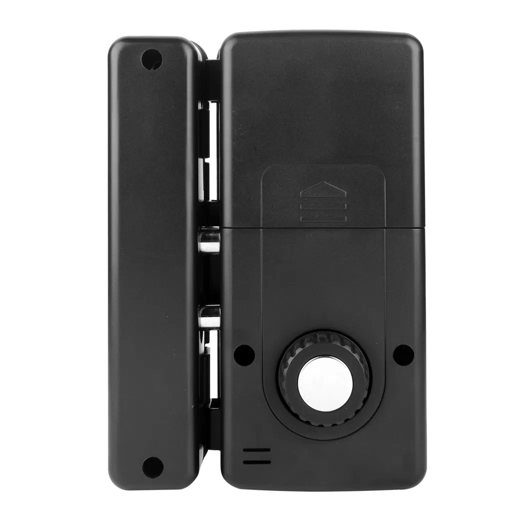 Frameless Double Entrance Glass Door Finger Print Biometric Door Lock Digital RFID Card Fingerprint Smart Tuya Glass Door Lock