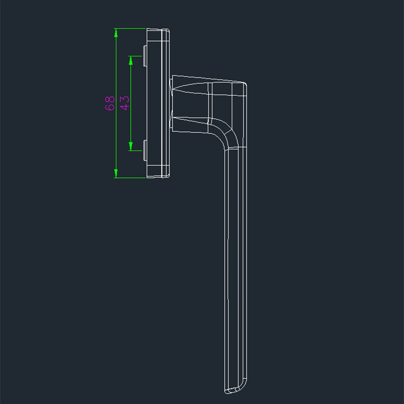 Modern Exterior Window Pull Handles Best Keypad Window Lock with Handle