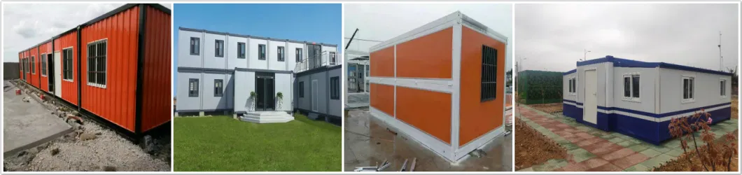 China Easy Assemble Movable Prefab Homes 3 in 1 Folding Container House/Modular House/Small House/Tiny House/Prefab House/Container House