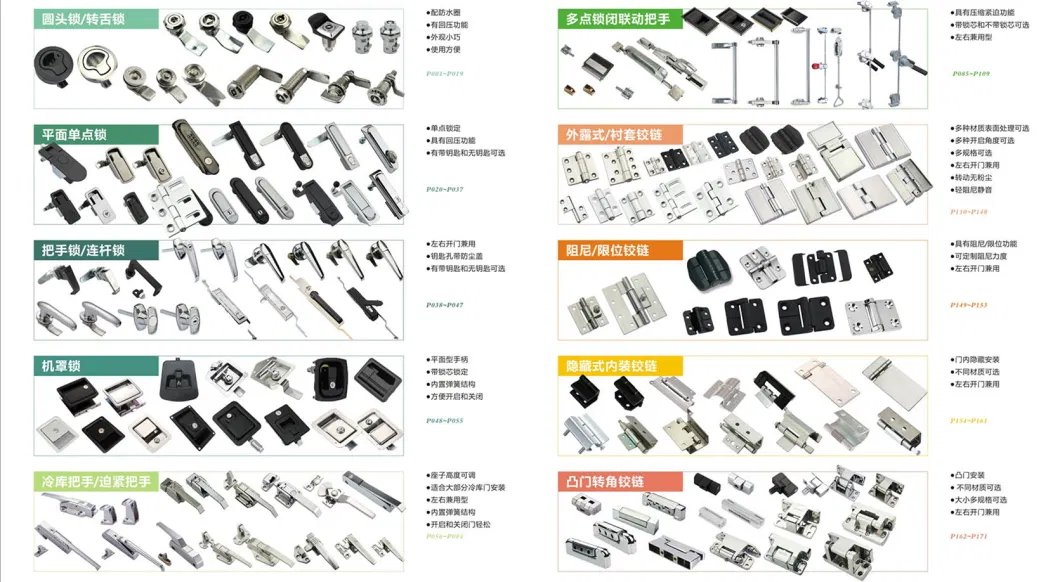 Sk1-032 China Waterproof Telescopic Function Door Panel Lock for Cabinet