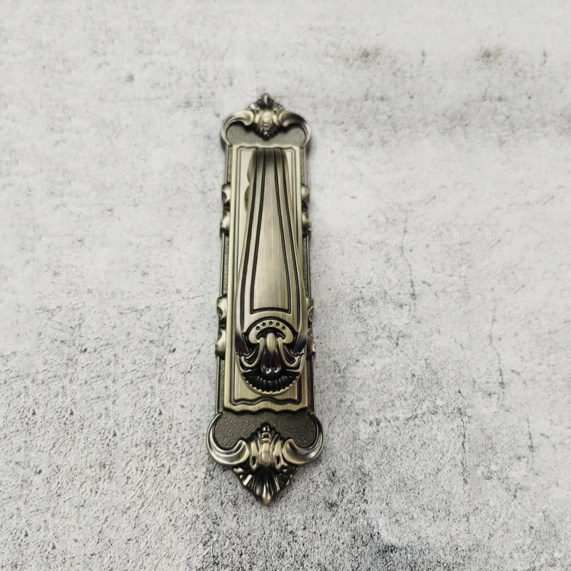 B612-38 Vaisite Brand European Antique Style Zinc Alloy Front Door Lever Handle on Rosette