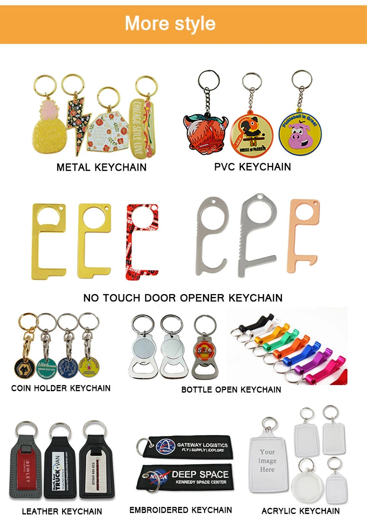 Wholesale Fancy Custom Logo 3D Metal Shaped Motel Hotel Key Chainbeer Bottle Opener Keychain