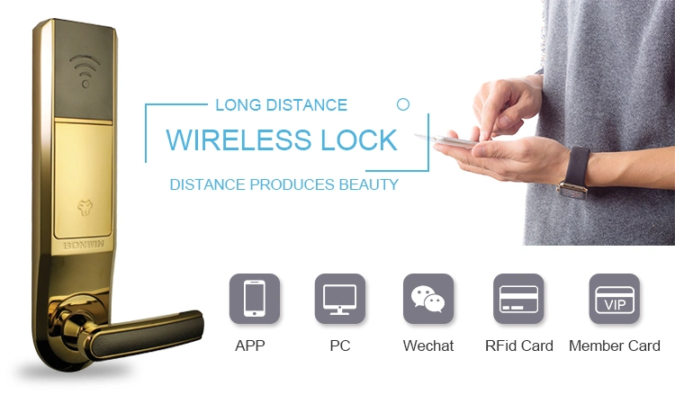 Best Price for Intelligence Wireless China Commercial Hotel Door Lock