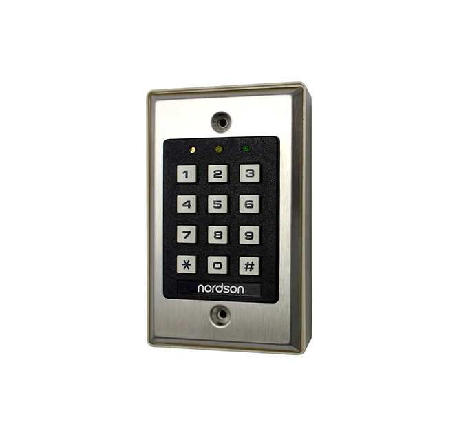 Stainless Steel Panel Single Relay Output Digital DC12V Access Control Gate with Keypad