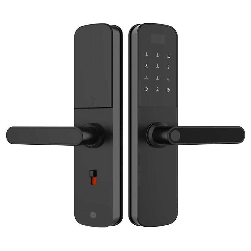 Safe Electric Magnetic Fingerprint Combination Door Hardware Smart Lock Handle