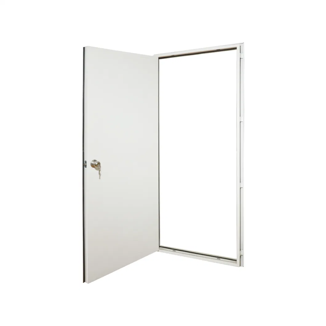 High Quality Cheap Prehung Modern Design Entry T Interior Steel Door Tubular Lock