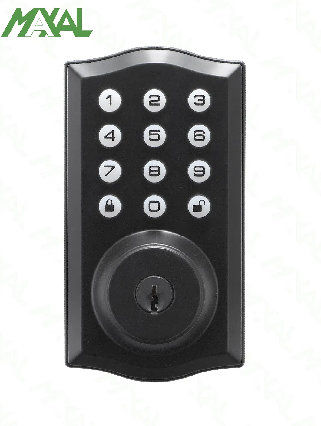 Maxal Smart Deadbolt for Front Door Lock Key Entry