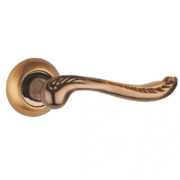 Door Lock Hardware Interior Luxury Gold Split Type Door Lever Handle