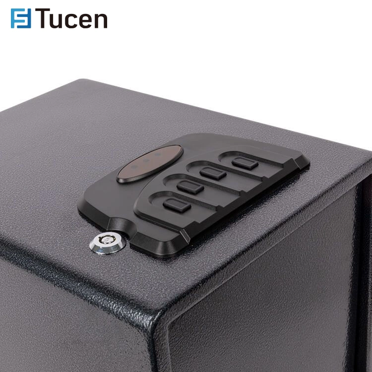 Biometric Gun Safe Fingerprint Gun Vault Lock Box Cabinet Handgun Ammo Firearm Safety Money Safe